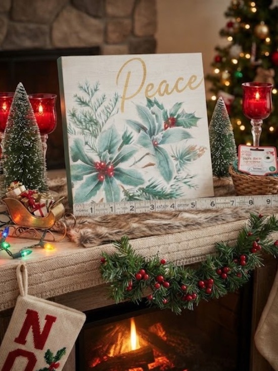 Ashland Other - Ashland Christmas tabletop decor  new green red  peace